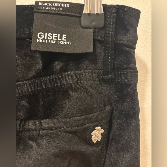 NEW BLACK ORCHID Velvet Giselle High Waist Skinny Pant, Size 26, Never Worn - Picture 11 of 15